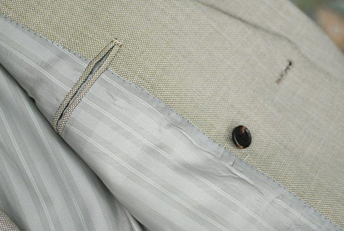 Light Gray Double-Breasted Blazer – Inspired by Classic Men’s Suit Blazers Plus Size